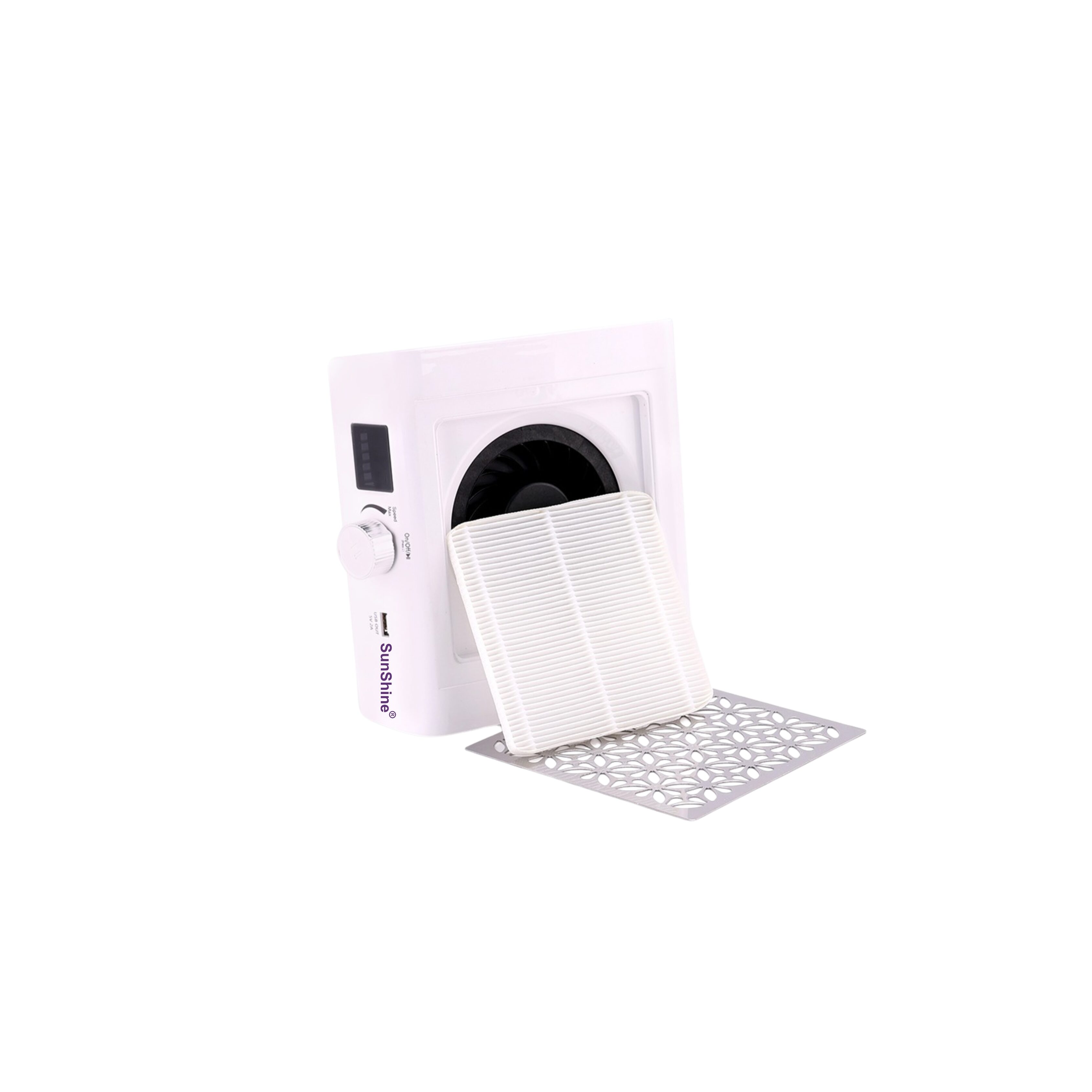 Astral Halo Dust Collector with removable filter and magnetic grille
