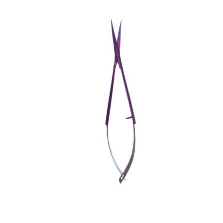 Sunshine nail tools, cuticle scissors, Sunshine purple tools.