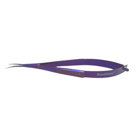 Sunshine nail tools, Cuticle scissors, Sunshine purple tools.