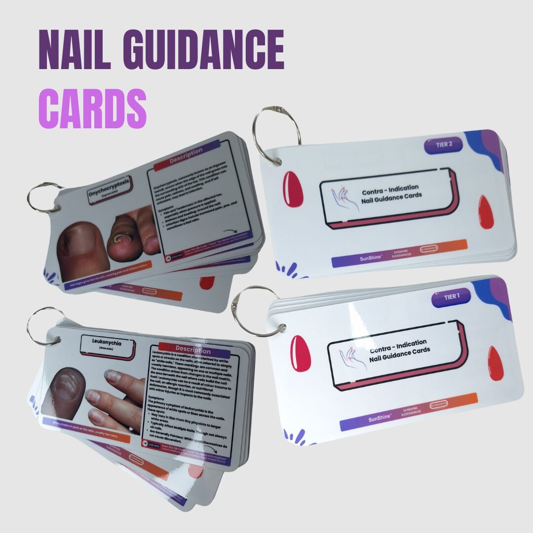 Sunshine Nail Cards Laminated