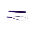 Sunshine brow tools, Cuticle scissors, brow tweezers, sunshine purple tools.