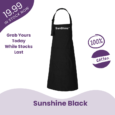 Sunshine-Apron Black