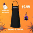 Sunshine Black Apron