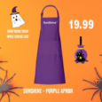 Sunshine Purple Apron