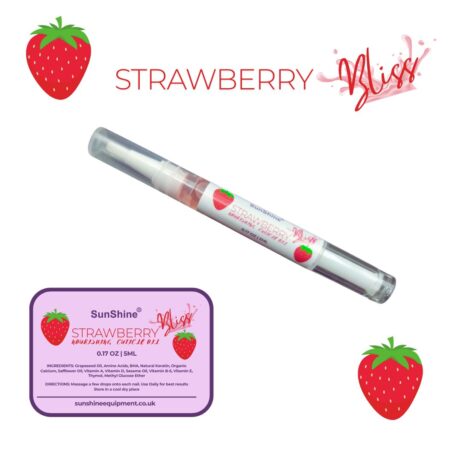 Cuticle Oil, Strawberry Bliss Scent