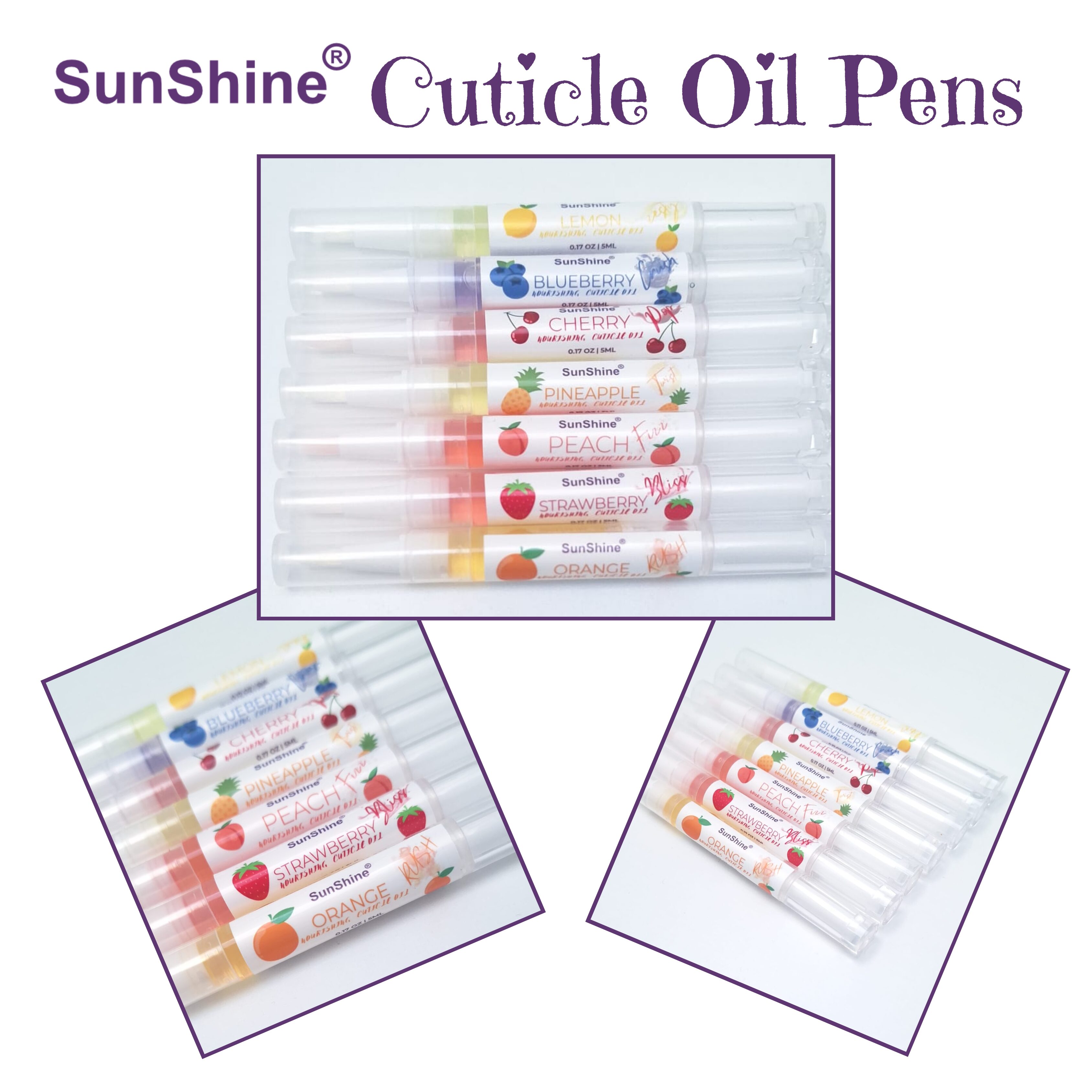 Sunshine Cuticle Oil Pens